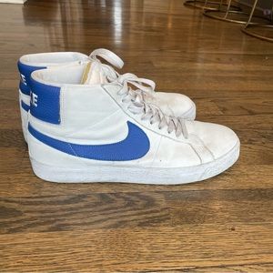 Nike Blazer Mid ISO SB in Varsity Royal size 12